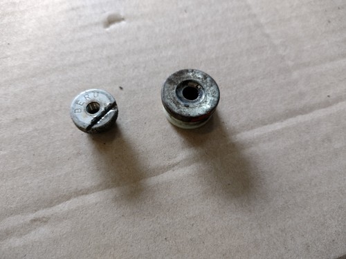 Isolator rändelmutter m5 - rändelmutter,