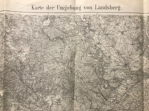 Karte der umgebung von - umgebung,