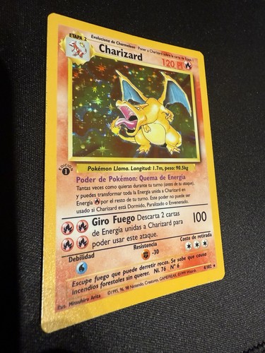 Charizard first edition - first,