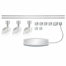 Lumimart LED Leistensystem Schienensystem "Mondi" 3x3,5W, 990 Lumen, inkl. Trafo