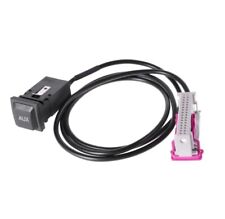 Aux-in Anschluss mit Buchse klinke 3,5mm für mp3 Audi RNS-E mp3 A3 A4 A6 A8