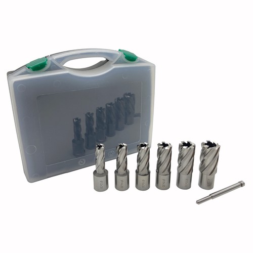 Hss kernbohrer set teilig - hss, 7-teilig