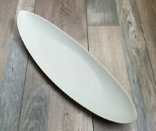 Dekoschale Dekoboot Dekoschiffchen Grau Holz ca. 50cm x 16cm Retro Vintage 