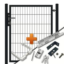 Doppelstabmattenzaun Gartentor