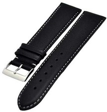 Uhrenarmband gepolstert verschiedene Farben L,XL Stegbreiten 12mm - 28mm NEU