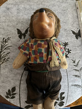 50er Jahre Mecki Micki 728B Steiff Hör Zu TV True Vintage 26 cm