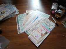 Hobbyaufgabe/Stanzbogen/versch