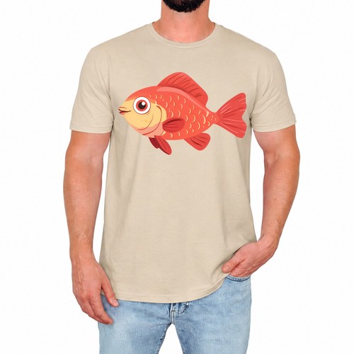 Lustiges goldfisch herren - goldfisch,