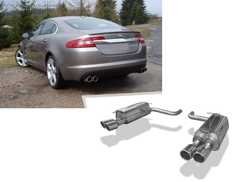 Duplex sportauspuff jaguar xf - ,