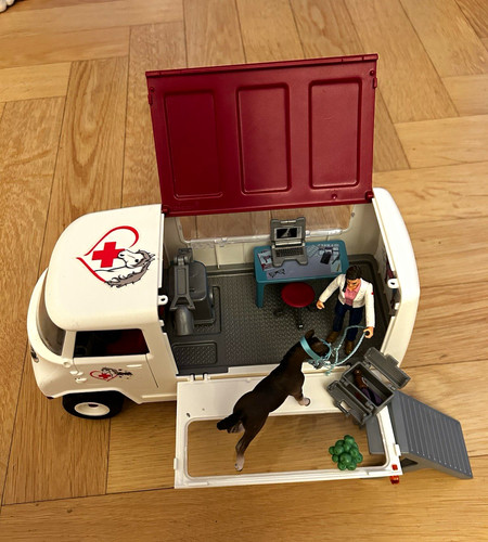 Schleich tierarzt transporter - schleich, tierarzt-transporter