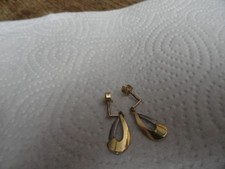 Ohrstecker Ohrhänger Gelb-