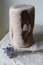 Garten Deko Holz 21 cm Ø 13