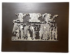 mexikanische Wandtafel Zinn 