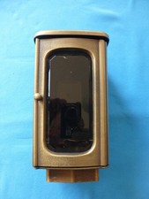 Hochwertige Grablaterne Grablampe Bronze Guss dickes Fassettenglas edel