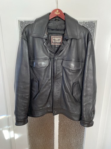 Wallaby lederjacke herren - lederjacke, gr