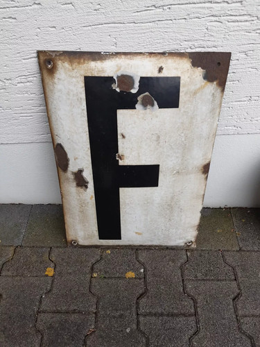 Deutsche bahn emaille - bahn,