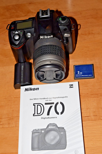 Nikon d70 mit nikkor - mit,