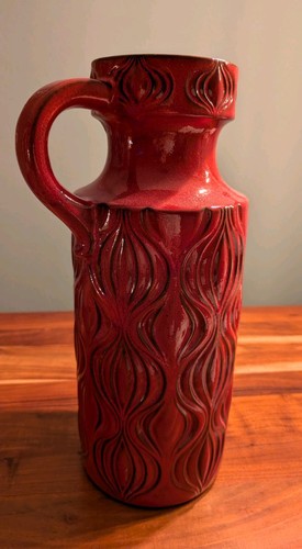 Scheurich vase 485 fat - vase, lava