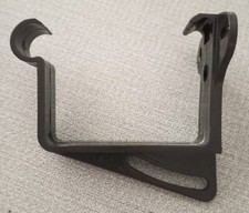 INEFA Stirnbretthalter Dachrinne NW68 Dunkelbraun kastenförmig - gebraucht