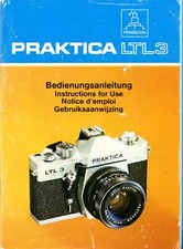PENTACON Kamera Bedienungsanleitung PRAKTICA LTL3 User Manual Anleitung (Y2052