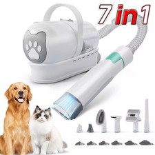 Hundeschermaschine mit Staubsauger | Leise Schermaschine All-in-One Hunde DE