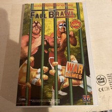 WCW Fall Brawl 1994 War Games VHS Tape RARE Wrestling WWE HTF