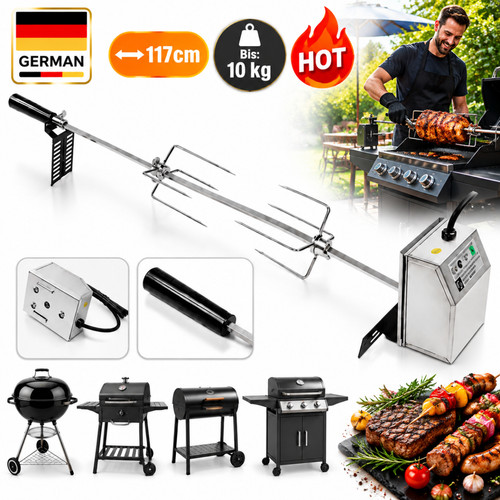 Bbq grillspieß rotisserie - bbq,