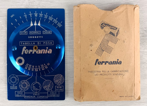 Ferrania posetisch mit - ferrania,