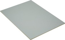 Dünn HDF-Platte silber 120 x 60 cm, 3 mm  Hartfaserplatte