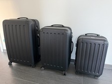 HAUPTSTADTKOFFER - SPREE - 3er Trolley-Set Rollkoffer Reisekoffer Hartschalen