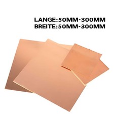 Kupferblech Dicker 0.5-8mm Cu