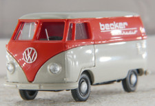 Wiking 1:87 Werbemodell A.S.S VW T1 Kasten Becker Autoradio Vedes 0788 57 OVP