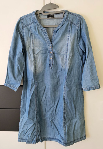 Jeanskleid jeanshemd - jeanskleid,,