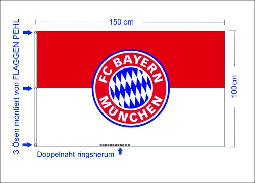 Fcb bayern münchen fahne für - bayern,