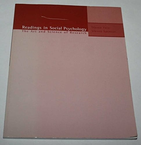 Readings social psychology - readings,