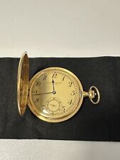 Patek Philippe & Co Geneve 18 Karat Gold Taschenuhr ca. 1900 graviert 83g 45cm