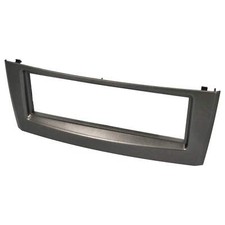 Auto Radio Blende Einbau Rahmen FIAT Grande Punto Typ 199 Bj 2005 - 2009 grau