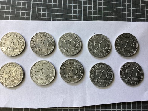 50 reichspfennig - x,