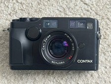 CONTAX G2 BLACK BODY + 45mm F2.0 Planar (wartet von Fototech im Mai 2025)