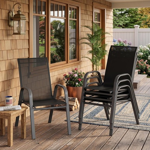 Gartenstühle 4er set - gartenstühle, aus
