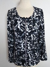 Damen  Cardigan Rosenmuster