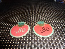 2  alte 4711 Preisschilder  /