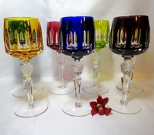 7 Nachtmann Weingläser Antika