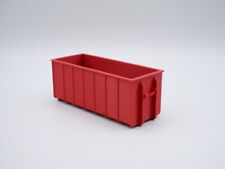 Abrollcontainer - 35m³ - Maßstab 1:50 - Rot
