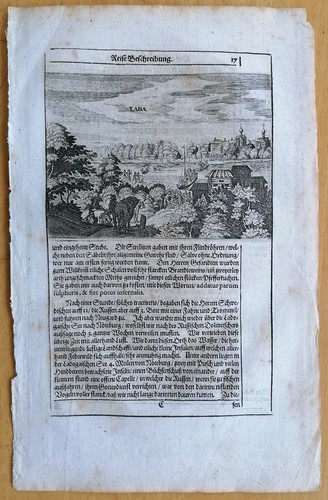 Olearius original kupferstich - original,