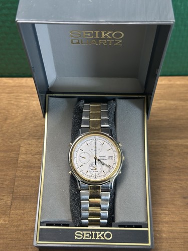 Seiko quarz chronograph - quarz,