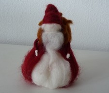 Nikolaus Filzfigur Jahreszeitentisch Waldorf Handgefertigt