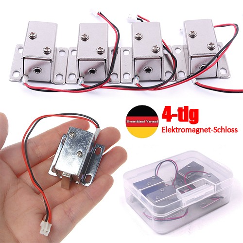 Tlg elektromagnet schloss dc - 4-tlg, elektromagnet-schloss