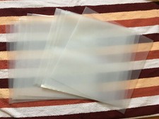 15 x LP - Schutzhüllen - Vinyl Schallplatten - Schallplattenhüllen - Transparent