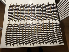 18 Stück LGB Schienen  Kurven Art. 1100